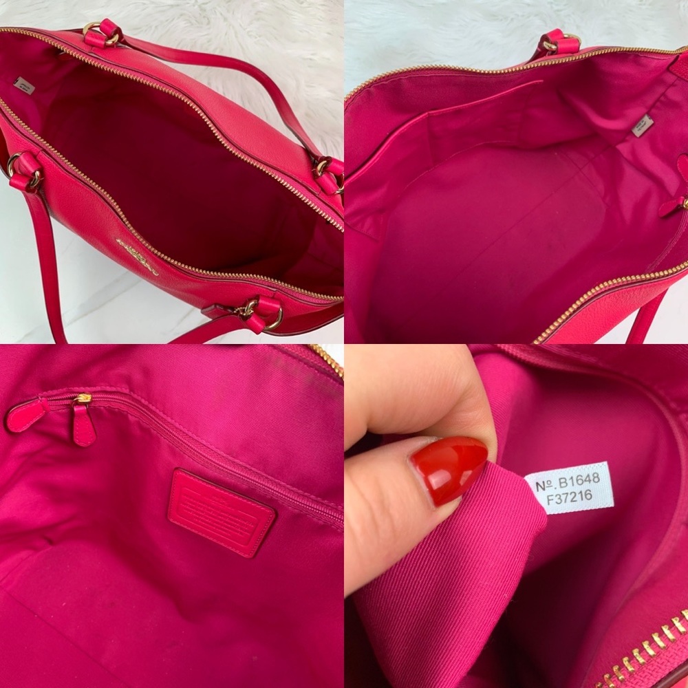 Coach Ava Hot Pink Tote - Picture 8 of 8